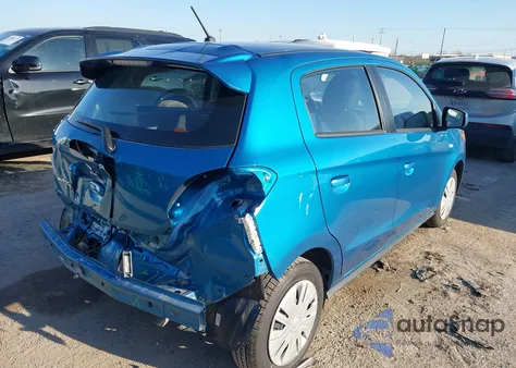 2024 Mitsubishi Mirage Es z USA, uszkodzony, nr VIN ML32AUHJ8RH019469